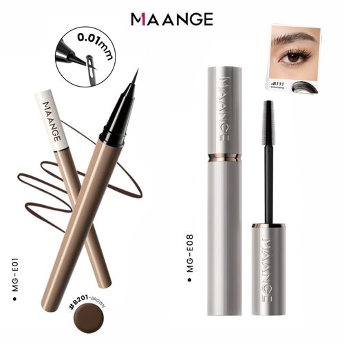 Précision Eye Duo - Eyeliner Liquide Waterproof & Mascara Waterproof 