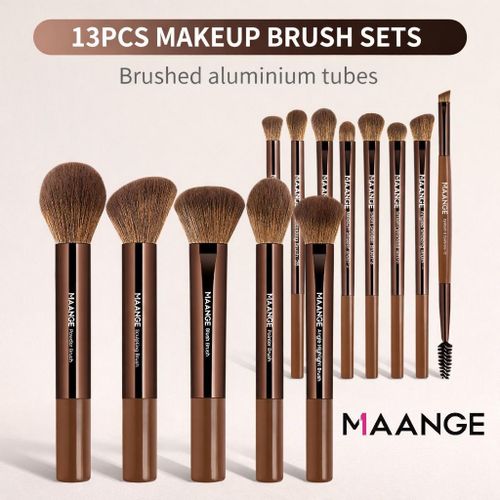 Set 13 Pinceaux Maquillage Professionnels Make-up Artist 