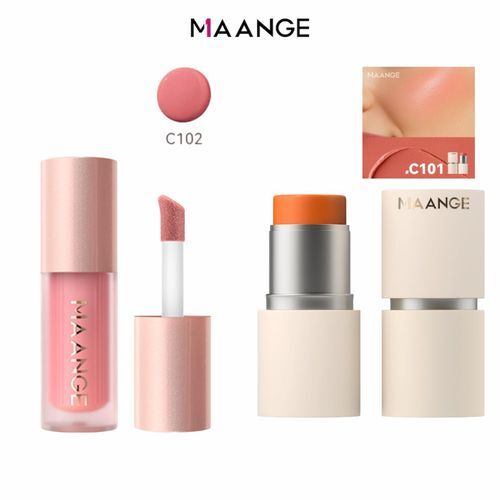 Duo Teint & Éclat - Liquid Blush + Blush Stick 