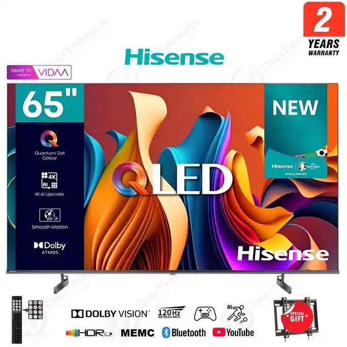 65 Smart Tv Qled Système Vidaa Dolby Vision, Durant 2 Ans Garantie, 65q6n thumbnail 3