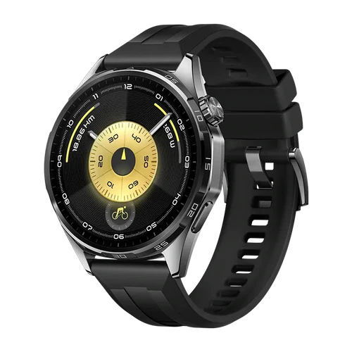 Watch Gt 6 Black – Montre Connectée Premium Amoled Avec Gps Et Appels Bluetooth