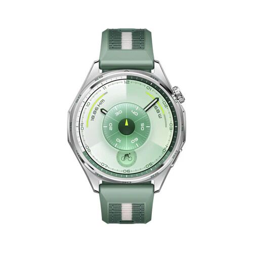 Watch Gt 6 46mm Green Woven – Montre Connectée Premium Gps Amoled