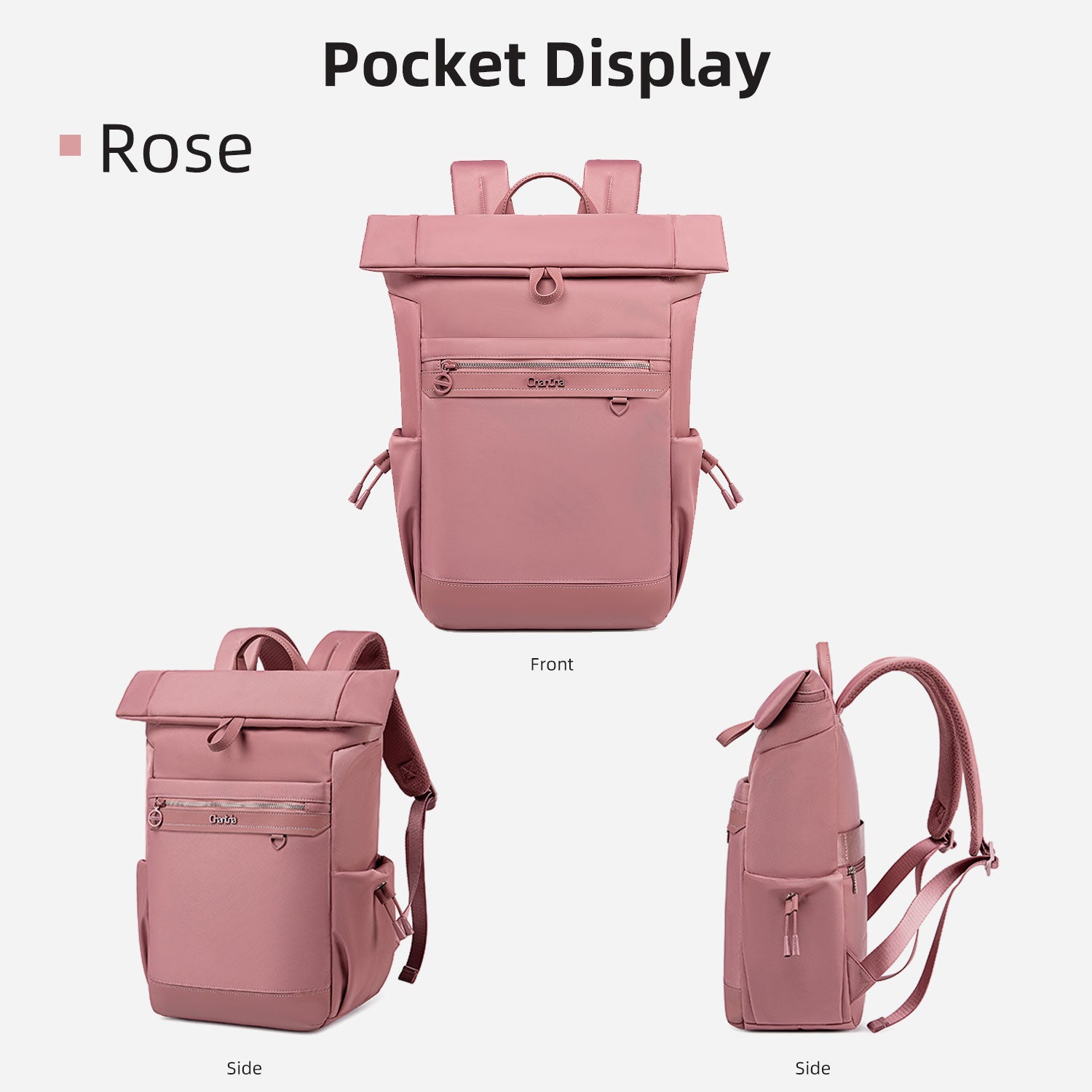 Sac À Dos Minimaliste Et Pratique Avec Poches Extérieures Pour Usage Quotidien