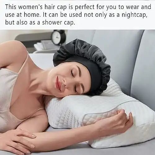 Bonnet Africain De Nuit - Protection Des Cheveux Bouclés, Crépus Et Tressés