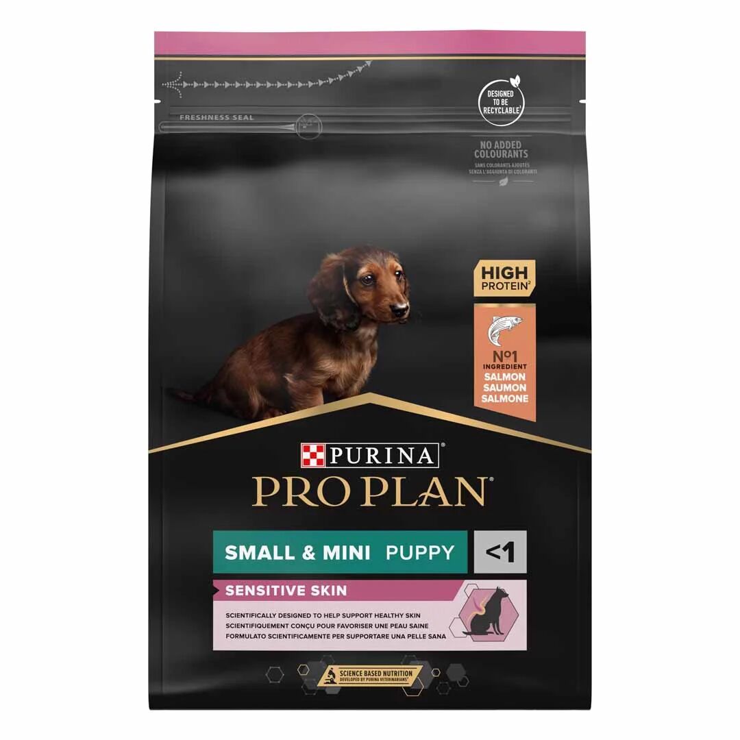 Small & Mini Puppy Sensitive Skin - Saumon