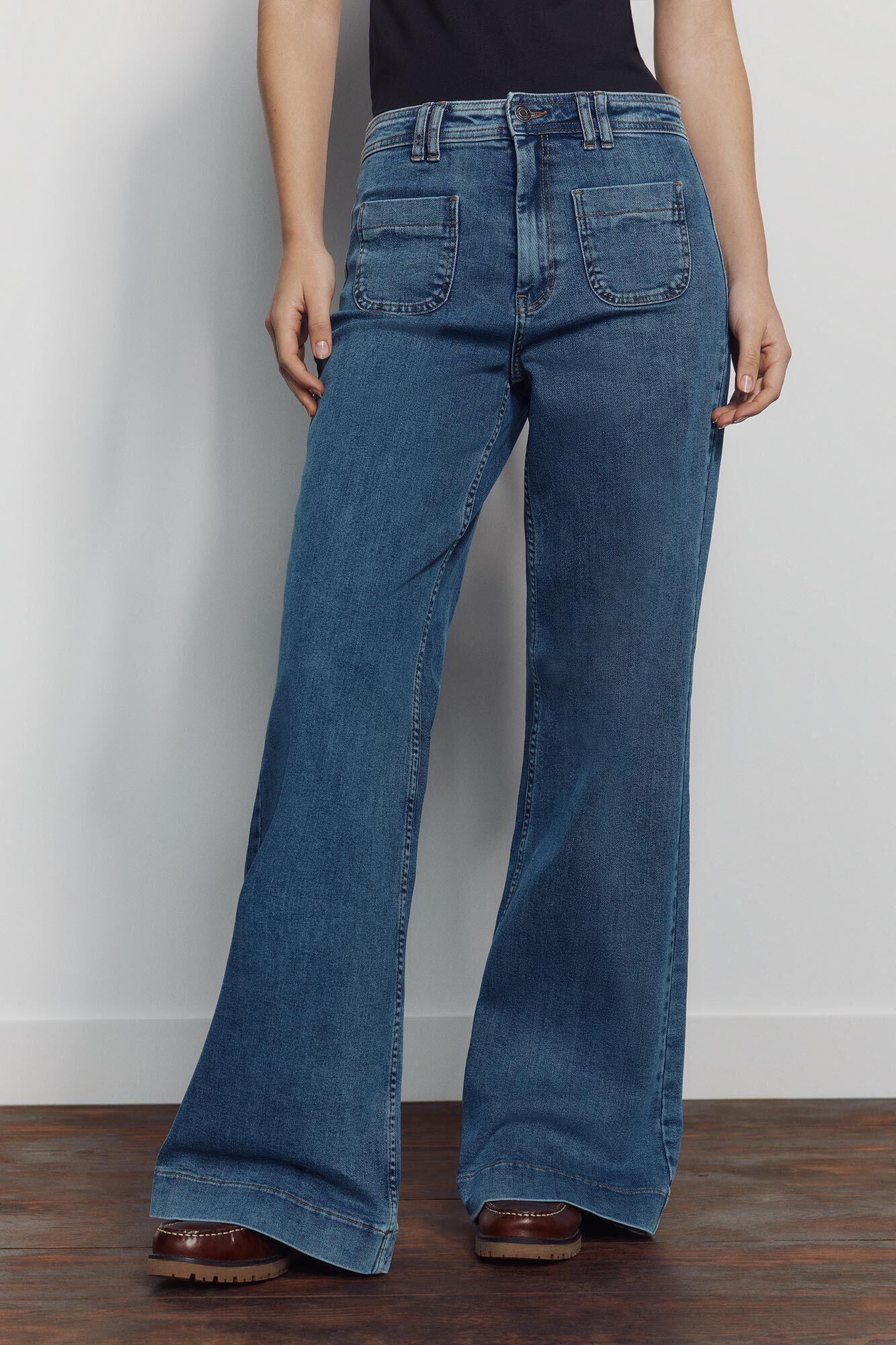 Pantalon Évasé Confort thumbnail 3
