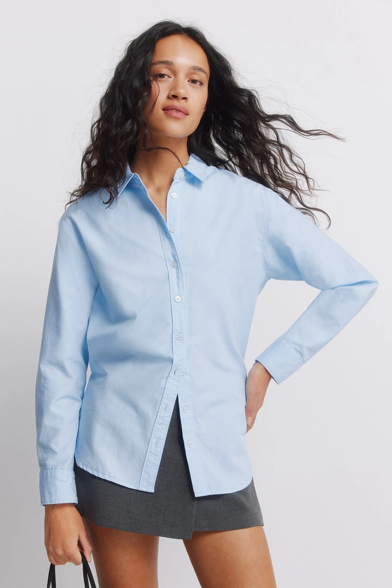 Chemise En Coton Oxford