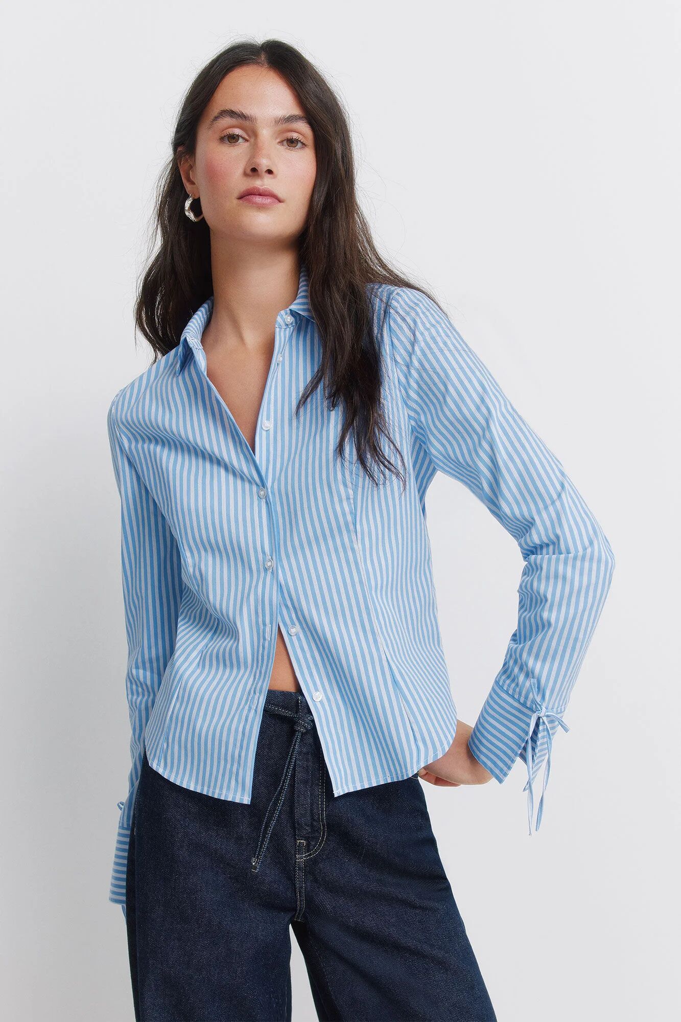 Chemise En Coton Ajustée