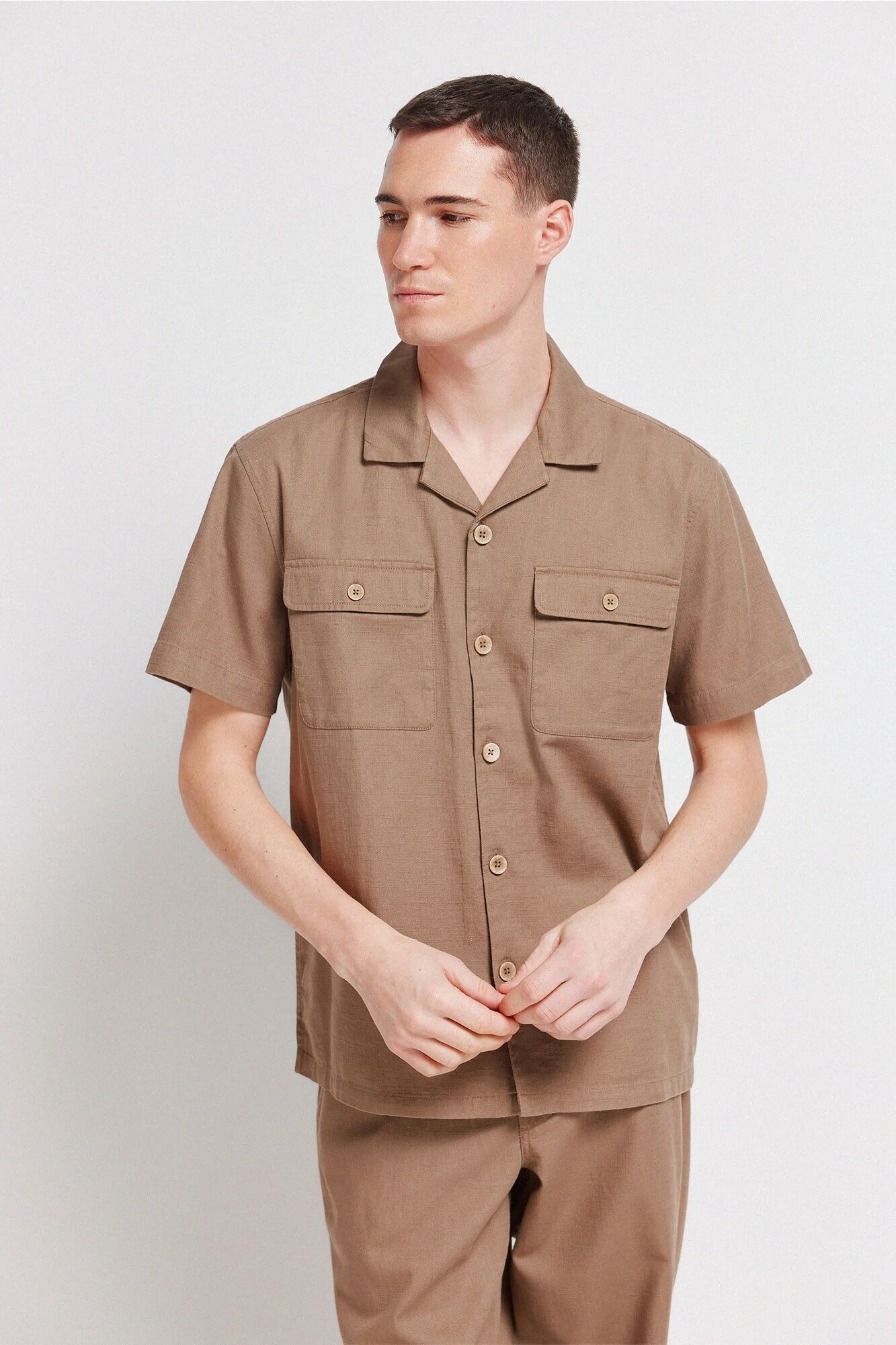 Surchemise En Coton Uni