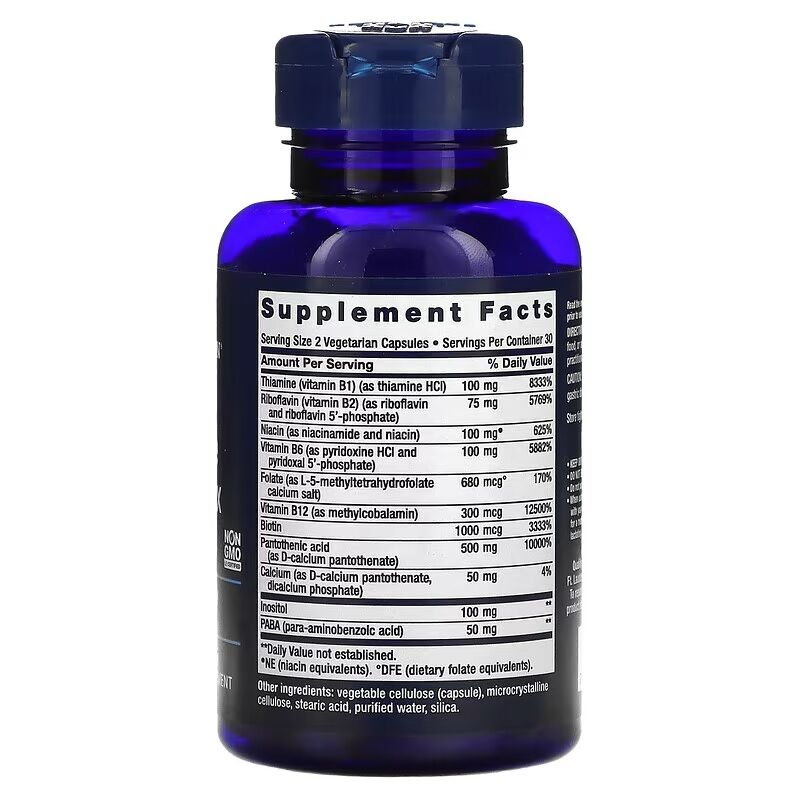 Bioactive Complexe Complet De Vitamines B