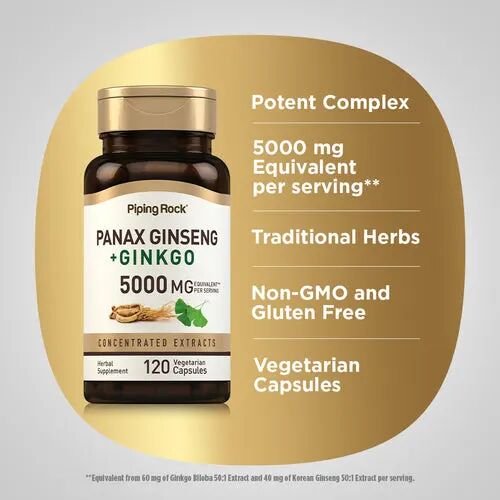 Ginseng Panax + Ginkgo