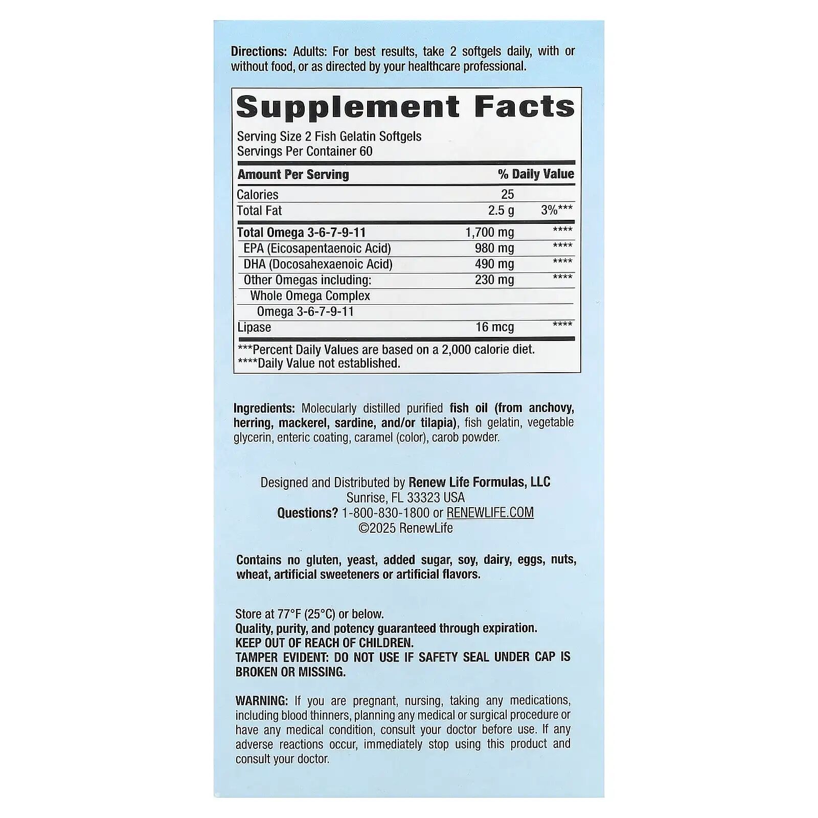 Gold Critical Omega Ultimate Fish Oils - Molles De Gélatine De Poisson