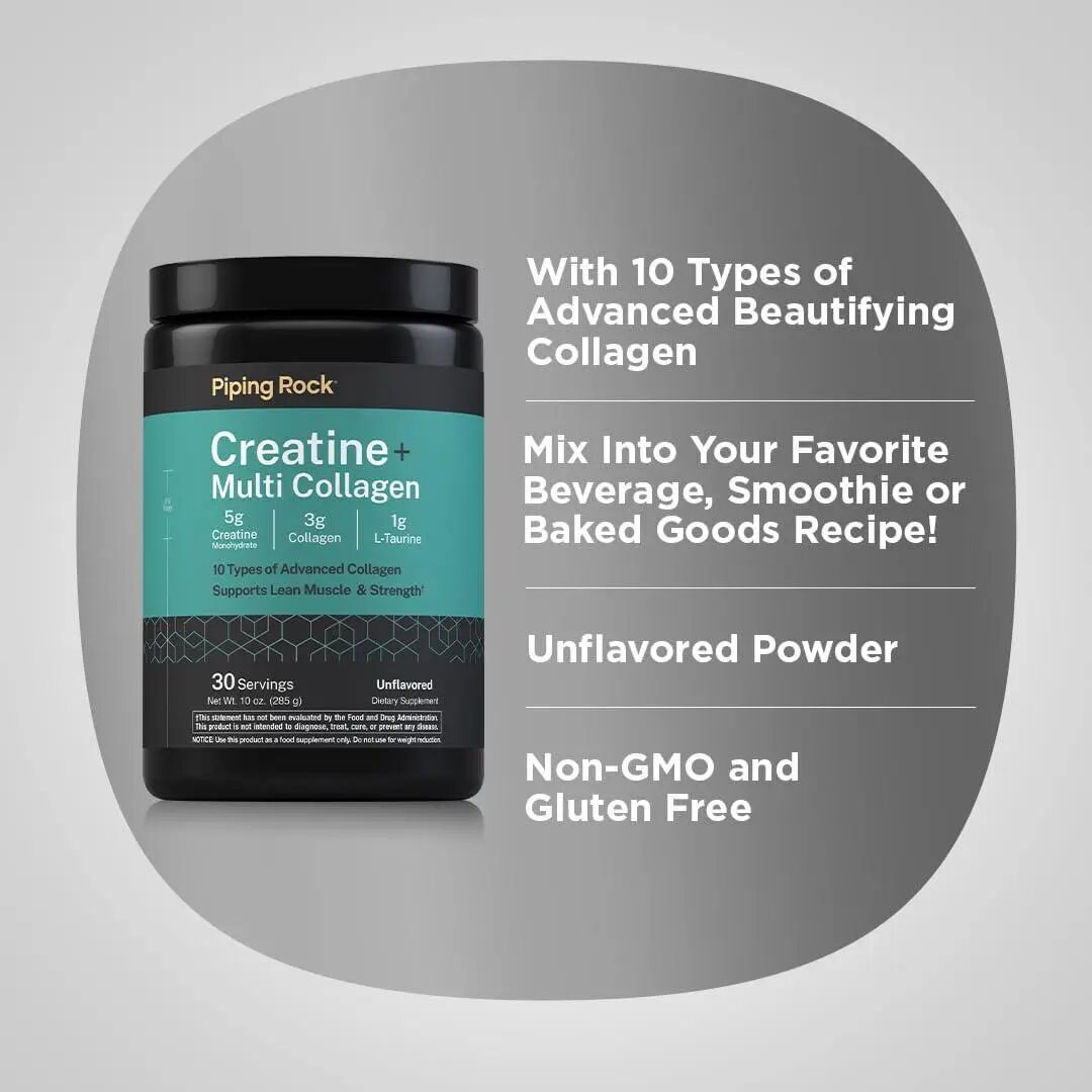 Creatine Et Multi Collagen En Poudre Sans Saveur thumbnail 4