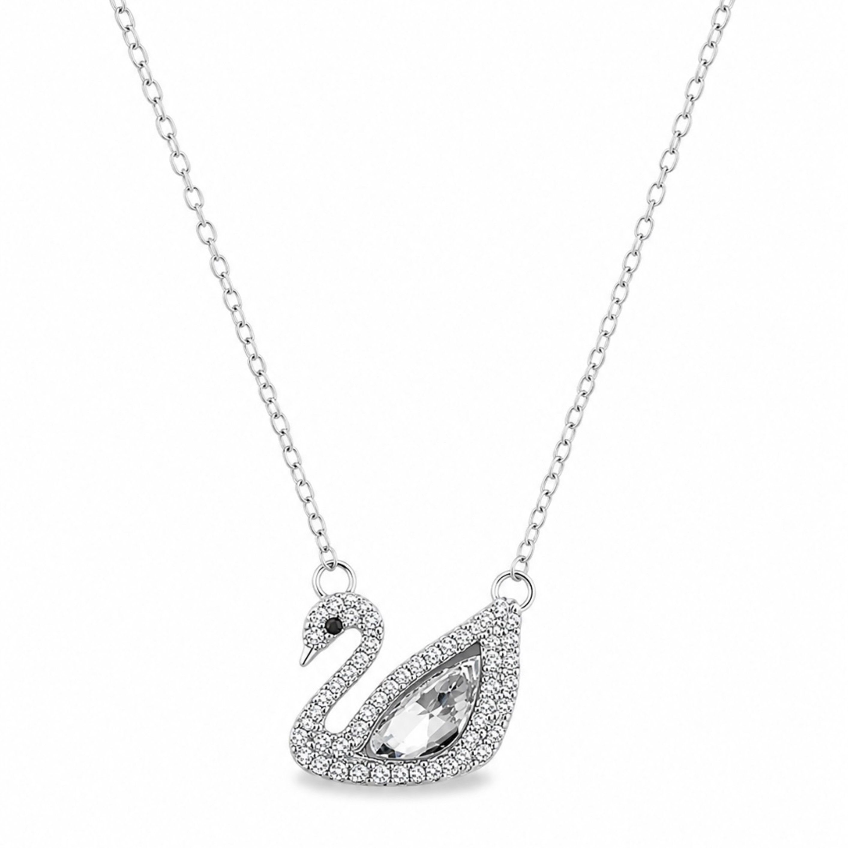 Collier Argenté Aurea Swan Lumière