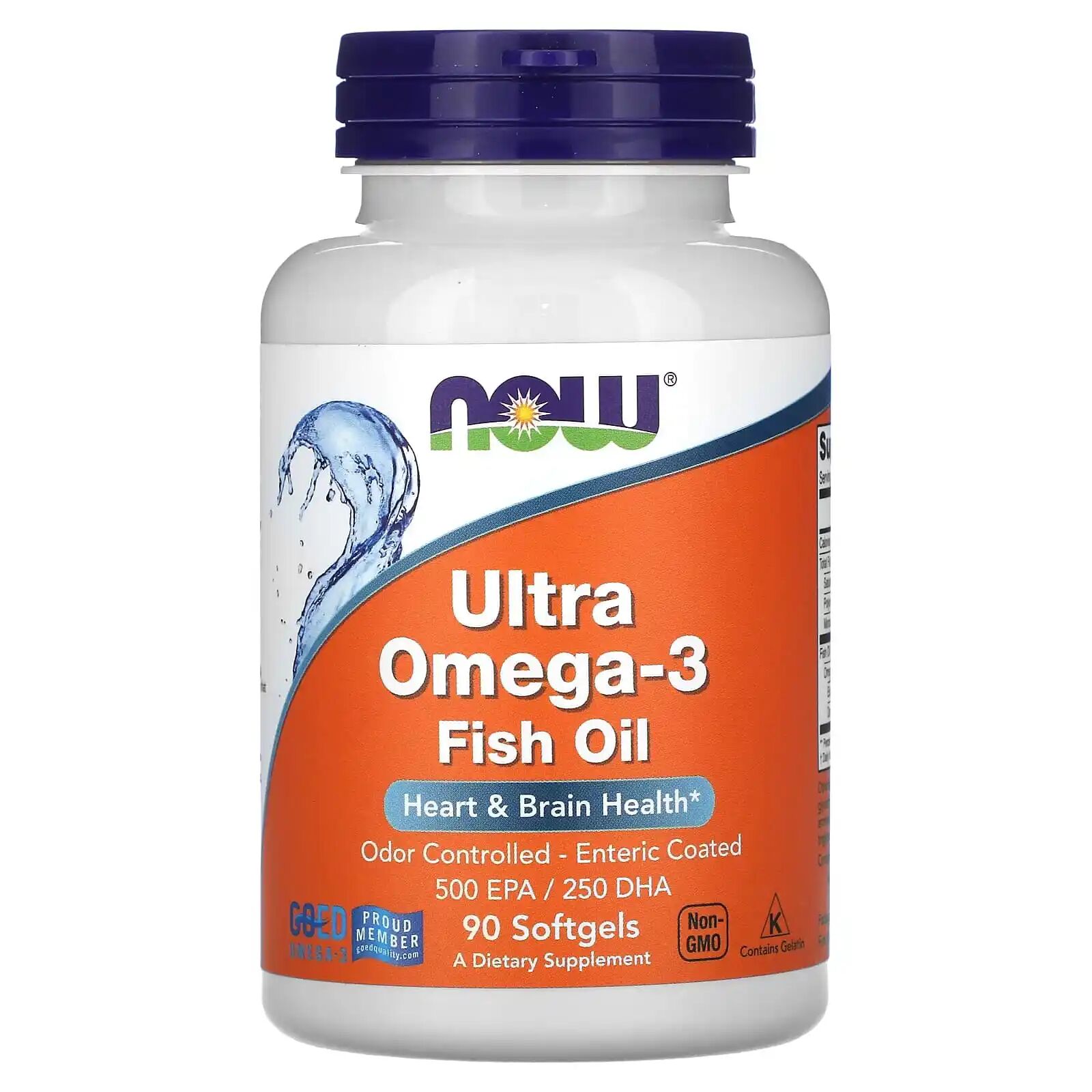 Ultra Oméga 3 Huile De Poisson – 90 Capsules