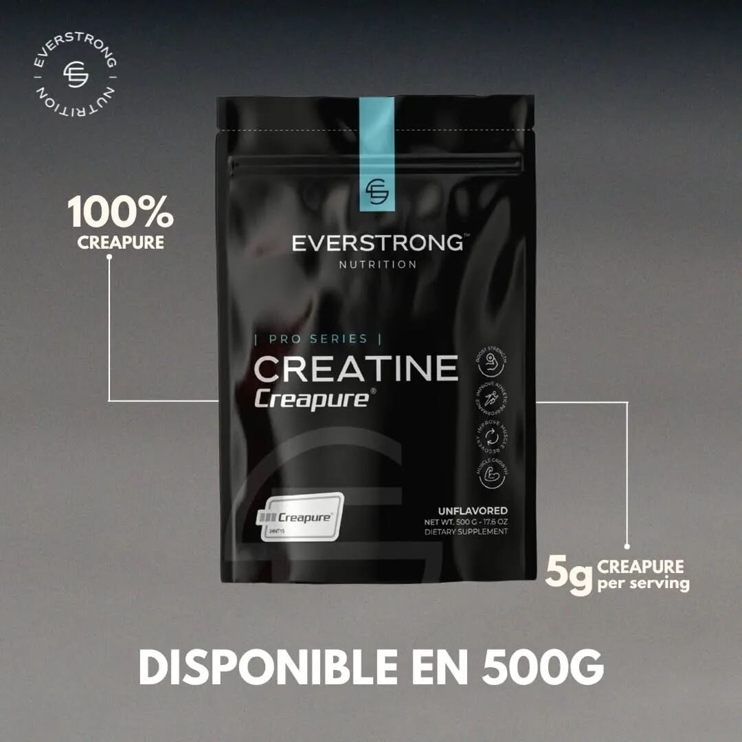 Creatine Monohydrate Creapure 5000 Mg Sans Saveur  
