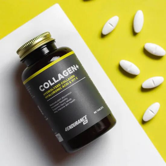 4endurance Collagène Avec De Lacide Hyaluronique Et De La Vitamine C 1200 Mg