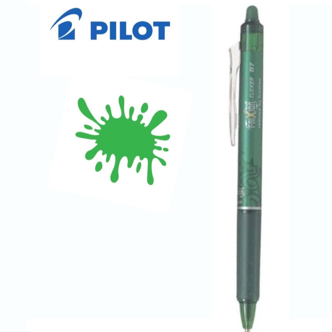 Stylo Pilot Effaçable 0.7 Mm Fine Vert