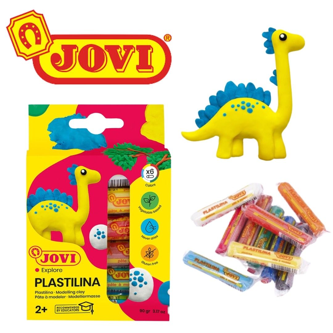 Pâte À Modeler Jovi Plastilina 6pcs