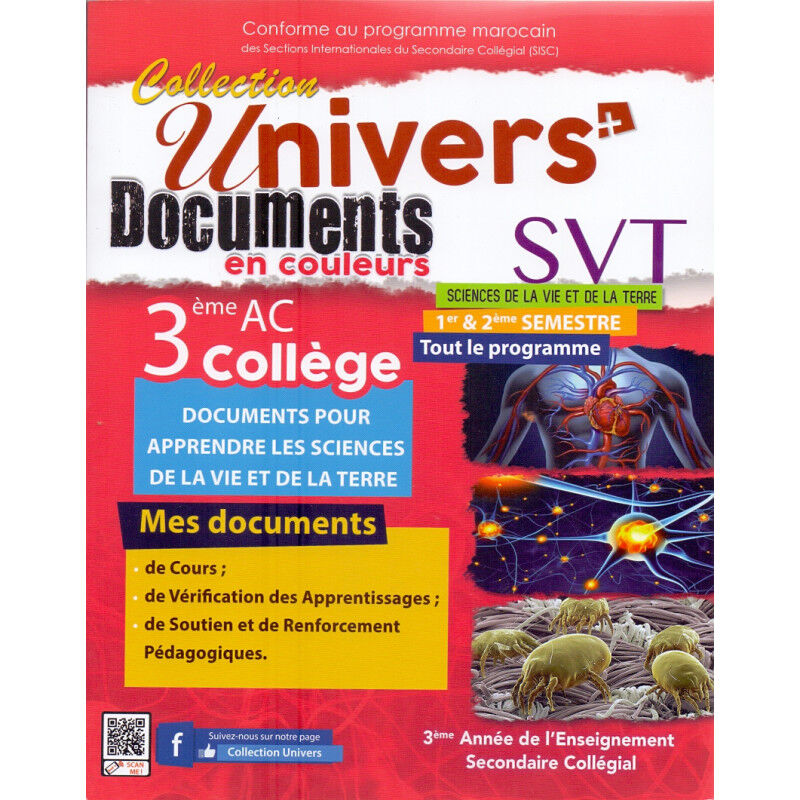 Univers Documents En Couleurs Svt 3ème A.c