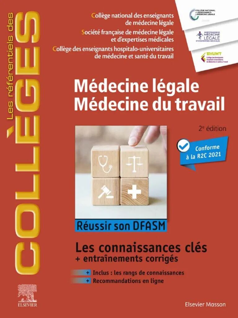 Collège De Médecine Légale, Médecine Du Travail Ecni