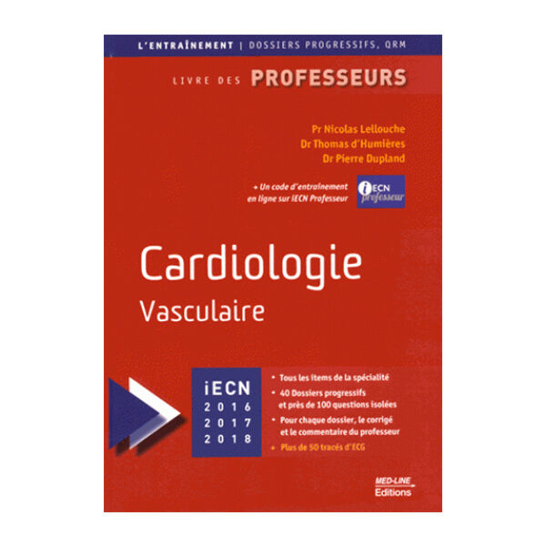 Cardiologie Vasculaire Iecn 2016-2017-2018