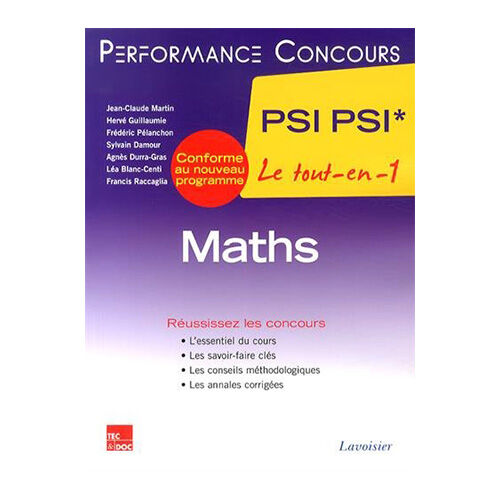 Maths 2e Année Psi Psi