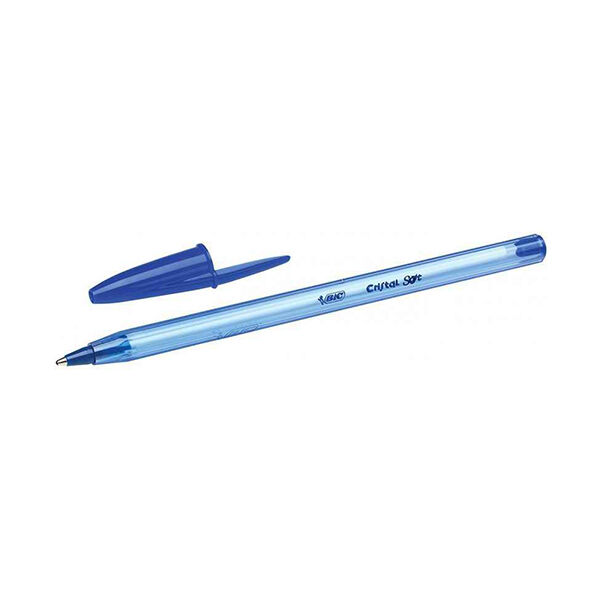 Stylo Cristal Soft Bleu Bic Réf. 03475