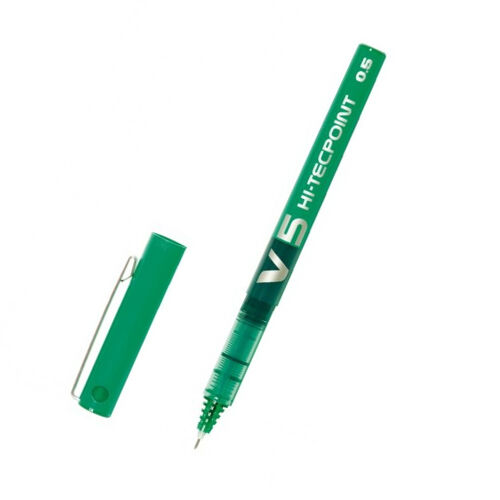 Stylo À Encre Liquide V5 0.5 Vert Pilot Réf. 085710
