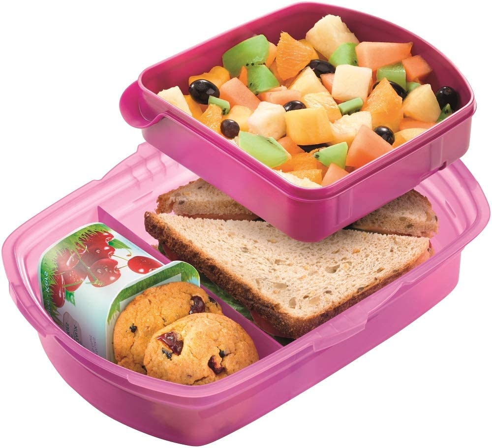 Boite Repas Lunch Box 3 Compartiment Picnik Couleur Aléatoire thumbnail 3