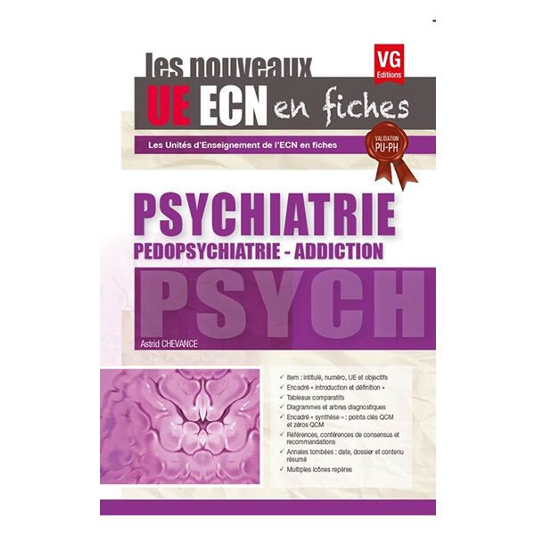 Ue Ecn En Fiches Psychiatrie