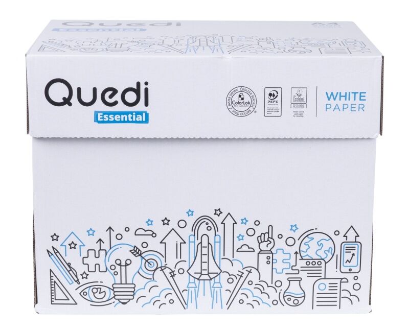 Ramette De Papier 80g 500 Feuilles Quedi thumbnail 2