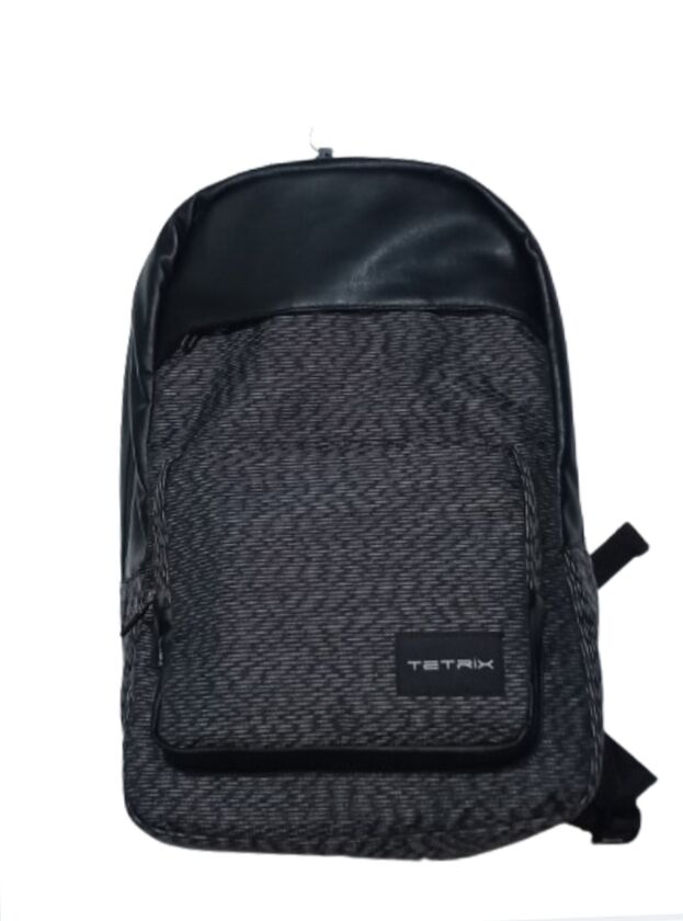 Sac À Dos Semi Cuir 3 Poches 2 Gm / 1pt Tetrix Réf. 0701