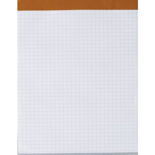 Bloc Note Agrafe Petits Carreaux Grand Format - 21 × 27 A4
