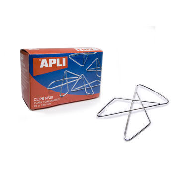 Boîte De 25 Attaches Géant N°20 - 60 Mm