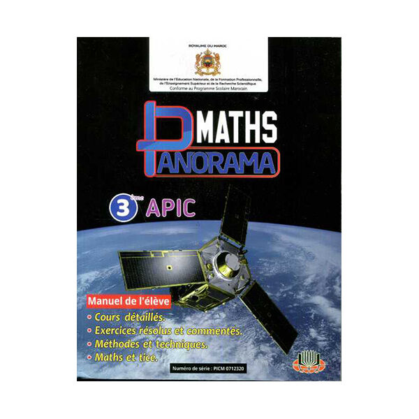 Panorama Math 3 Ac Manuel Delélève
