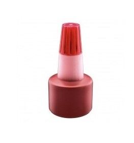 Bouteille Encre À Tampon Rouge