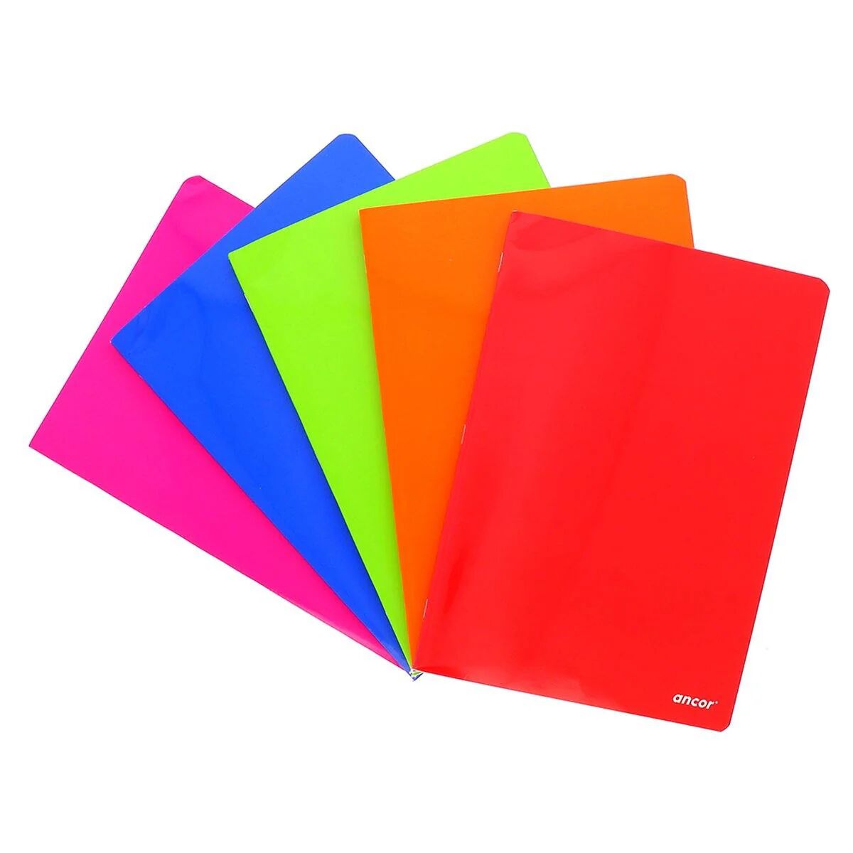 Cahier Piqué Polypro 24 × 32 Cm - 96 Pages Séyées - Couleur Aléatoire