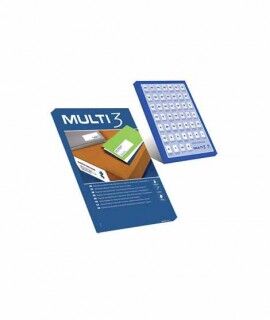 Paquet Etiquettes 100 Feuilles Multi 3