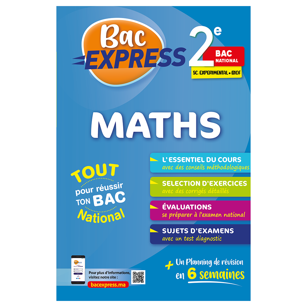 Bac Express 2ème Année Du Baccalauréat Maths - Sc Ex
