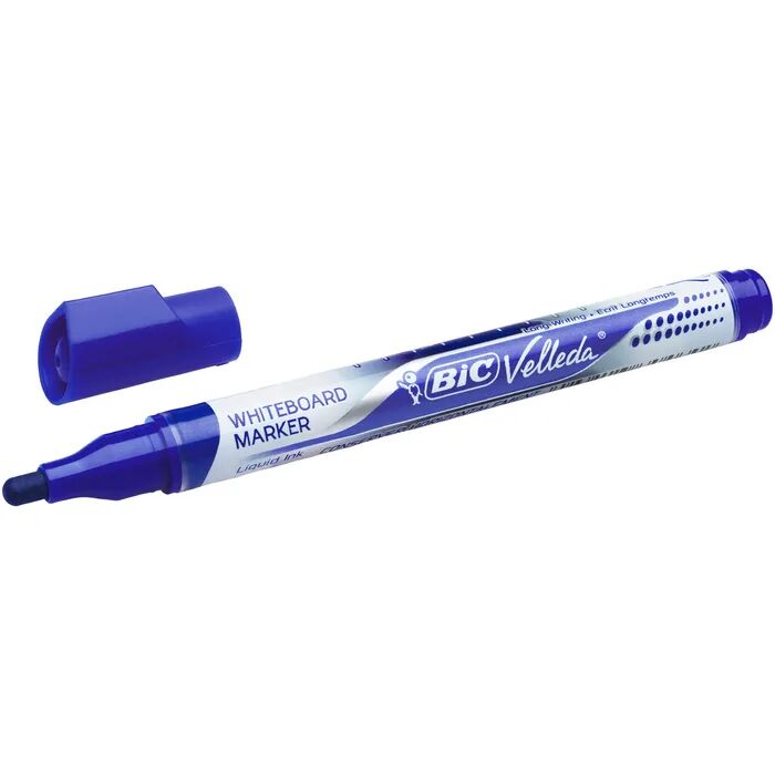 Marqueur Liquide Bleu Bic Medium