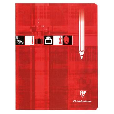 Cahier Piqué Tp 96p Grands Carreaux 90g Grand Format A4