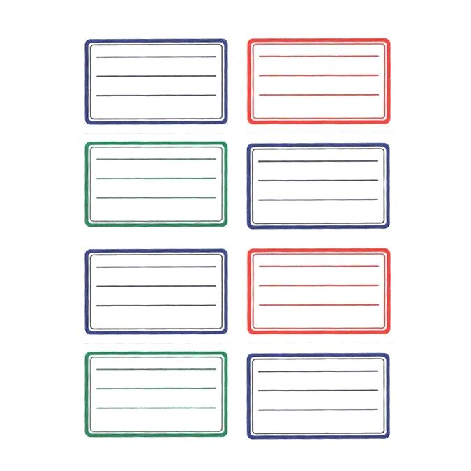 Etiquettes Scolaires 18 Pièces