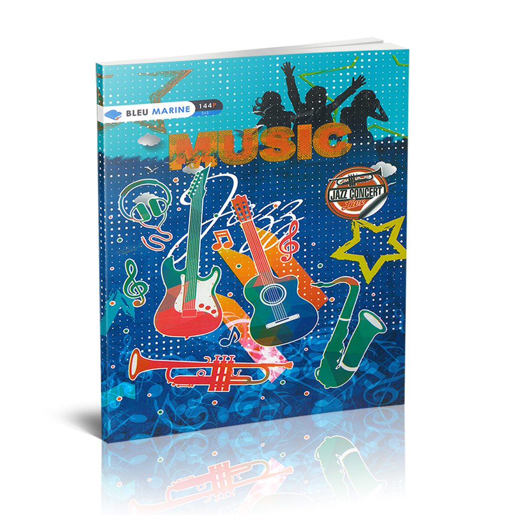 Cahier De Musique 17 × 22cm 48p 