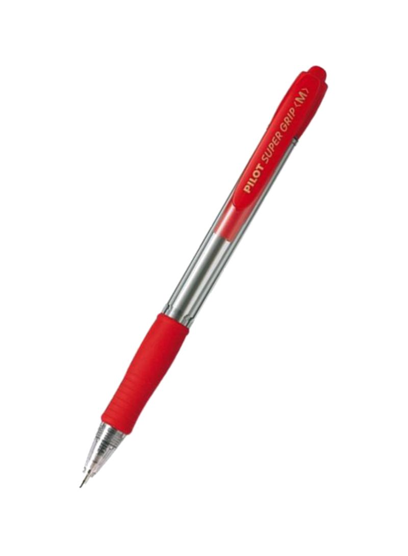 Stylo Super Grip Medium Tip Rouge Pilot Réf. 10r-m-r