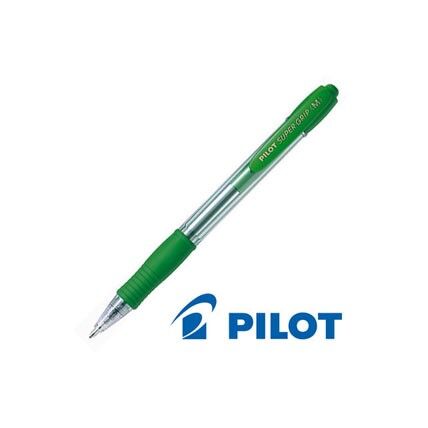 Stylo Super Grip Medium Tip Vert 