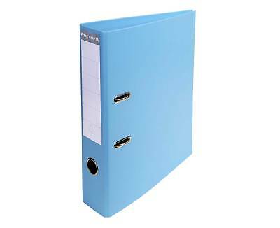 Classeur À Levier 32 × 28 Dos 8 Cm En Simili Bleu Ciel 