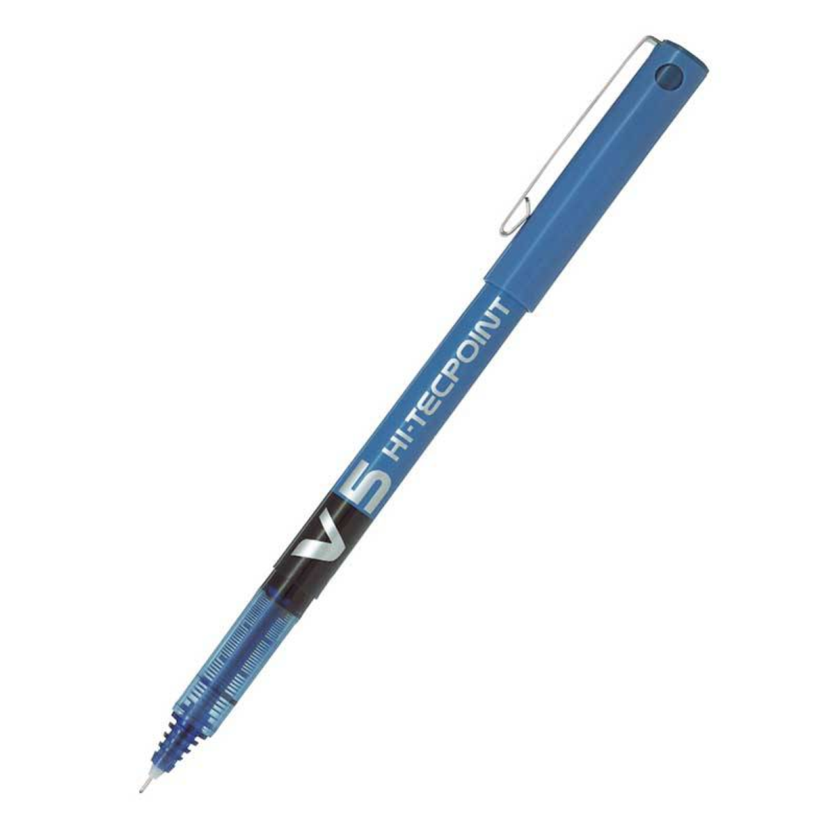 Stylo À Encre Liquide V5 Hi-tecpoint 0.5 Bleu 