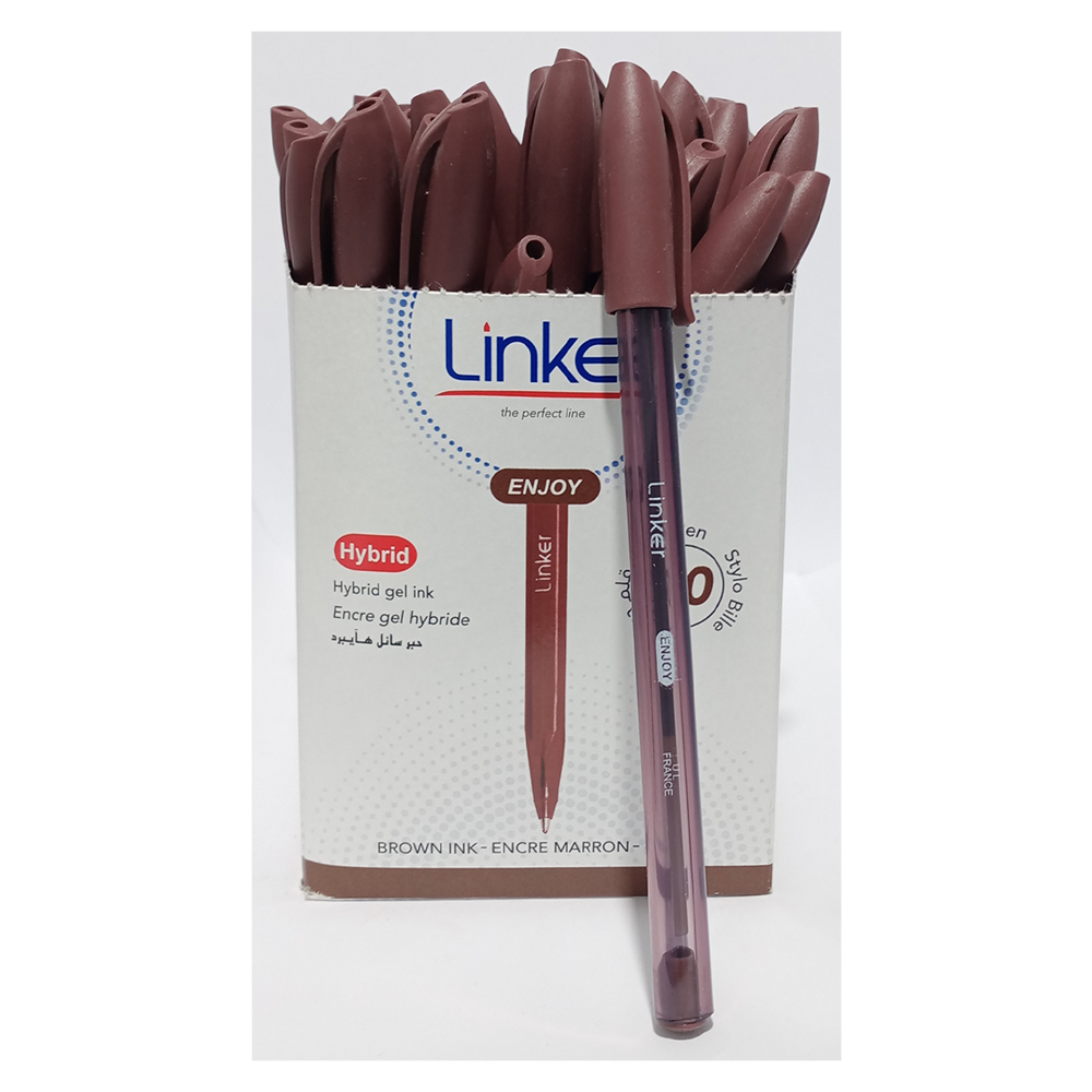 Stylo À Bille Marron 