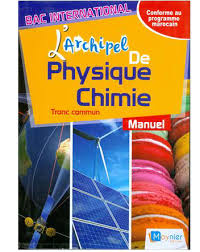 Larchipel De Physique Chimie Tronc Commun